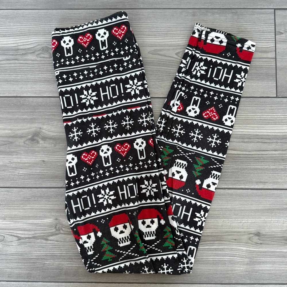 TOO FAST gothmas Christmas leggings